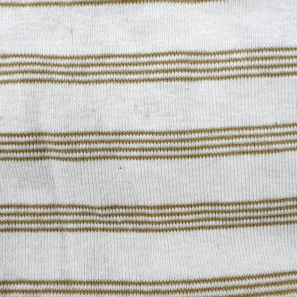 Lulu + Roo Neutral Striped Knot Top - Picture 4 of 6